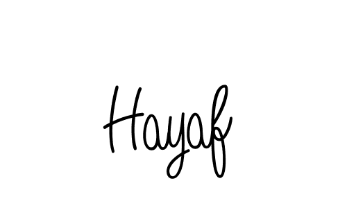 How to make Hayaf signature? Angelique-Rose-font-FFP is a professional autograph style. Create handwritten signature for Hayaf name. Hayaf signature style 5 images and pictures png