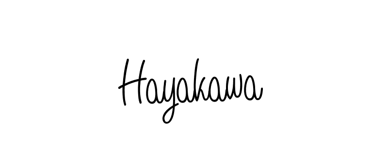 How to Draw Hayakawa signature style? Angelique-Rose-font-FFP is a latest design signature styles for name Hayakawa. Hayakawa signature style 5 images and pictures png