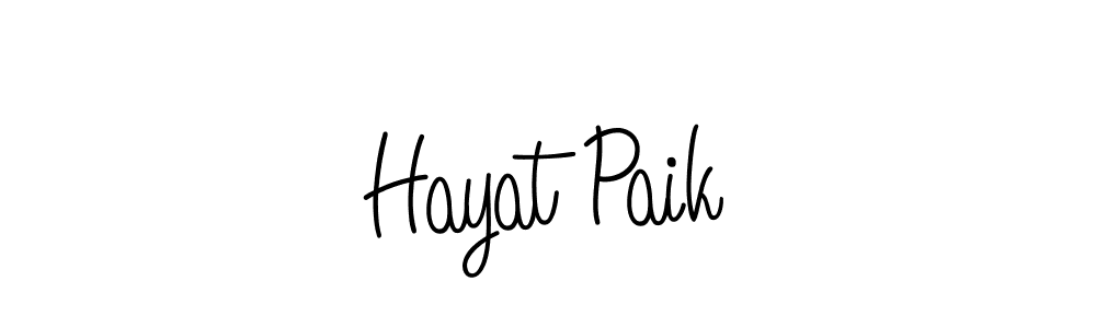 This is the best signature style for the Hayat Paik name. Also you like these signature font (Angelique-Rose-font-FFP). Mix name signature. Hayat Paik signature style 5 images and pictures png