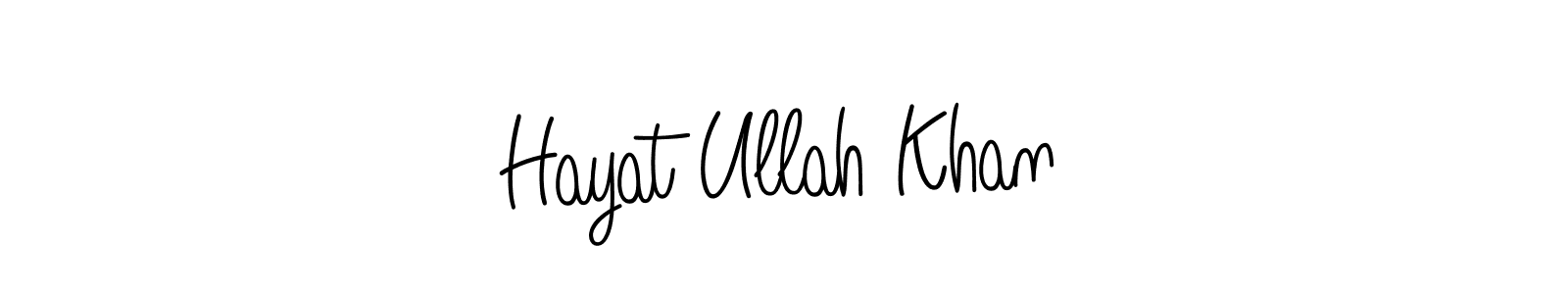 Make a beautiful signature design for name Hayat Ullah Khan. Use this online signature maker to create a handwritten signature for free. Hayat Ullah Khan signature style 5 images and pictures png