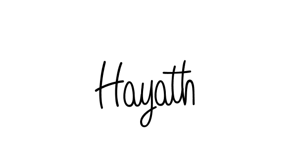 Here are the top 10 professional signature styles for the name Hayath. These are the best autograph styles you can use for your name. Hayath signature style 5 images and pictures png