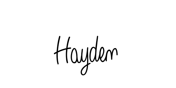 Best and Professional Signature Style for Hayden. Angelique-Rose-font-FFP Best Signature Style Collection. Hayden signature style 5 images and pictures png