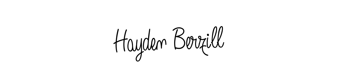 It looks lik you need a new signature style for name Hayden Berzill. Design unique handwritten (Angelique-Rose-font-FFP) signature with our free signature maker in just a few clicks. Hayden Berzill signature style 5 images and pictures png