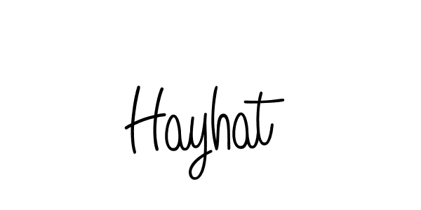 Angelique-Rose-font-FFP is a professional signature style that is perfect for those who want to add a touch of class to their signature. It is also a great choice for those who want to make their signature more unique. Get Hayhat name to fancy signature for free. Hayhat signature style 5 images and pictures png