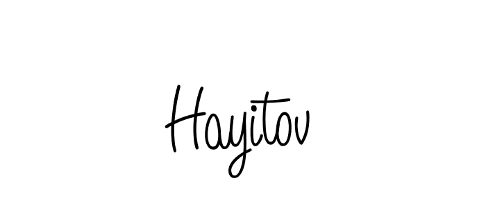 You should practise on your own different ways (Angelique-Rose-font-FFP) to write your name (Hayitov) in signature. don't let someone else do it for you. Hayitov signature style 5 images and pictures png