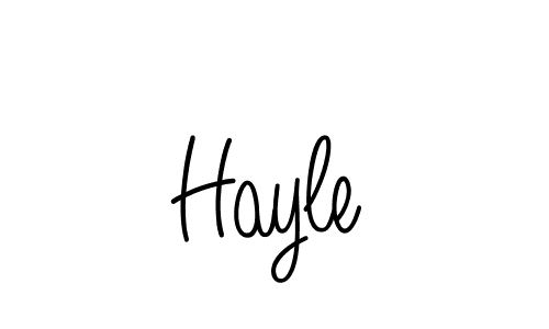 Make a beautiful signature design for name Hayle. Use this online signature maker to create a handwritten signature for free. Hayle signature style 5 images and pictures png