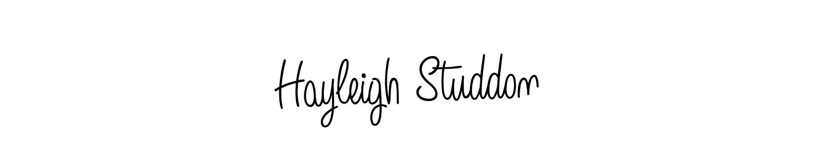 Make a beautiful signature design for name Hayleigh Studdon. Use this online signature maker to create a handwritten signature for free. Hayleigh Studdon signature style 5 images and pictures png