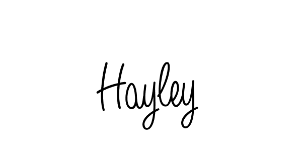 How to Draw Hayley signature style? Angelique-Rose-font-FFP is a latest design signature styles for name Hayley. Hayley signature style 5 images and pictures png