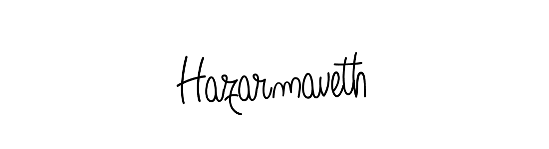 Once you've used our free online signature maker to create your best signature Angelique-Rose-font-FFP style, it's time to enjoy all of the benefits that Hazarmaveth name signing documents. Hazarmaveth signature style 5 images and pictures png