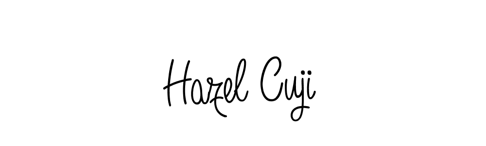 Make a beautiful signature design for name Hazel Cuji. Use this online signature maker to create a handwritten signature for free. Hazel Cuji signature style 5 images and pictures png