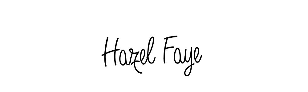 The best way (Angelique-Rose-font-FFP) to make a short signature is to pick only two or three words in your name. The name Hazel Faye include a total of six letters. For converting this name. Hazel Faye signature style 5 images and pictures png