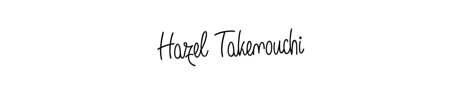Make a beautiful signature design for name Hazel Takenouchi. Use this online signature maker to create a handwritten signature for free. Hazel Takenouchi signature style 5 images and pictures png