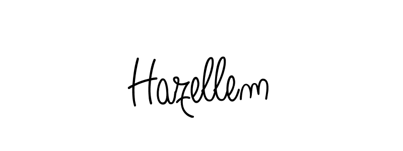 Also we have Hazellem name is the best signature style. Create professional handwritten signature collection using Angelique-Rose-font-FFP autograph style. Hazellem signature style 5 images and pictures png