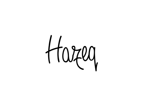 Angelique-Rose-font-FFP is a professional signature style that is perfect for those who want to add a touch of class to their signature. It is also a great choice for those who want to make their signature more unique. Get Hazeq name to fancy signature for free. Hazeq signature style 5 images and pictures png