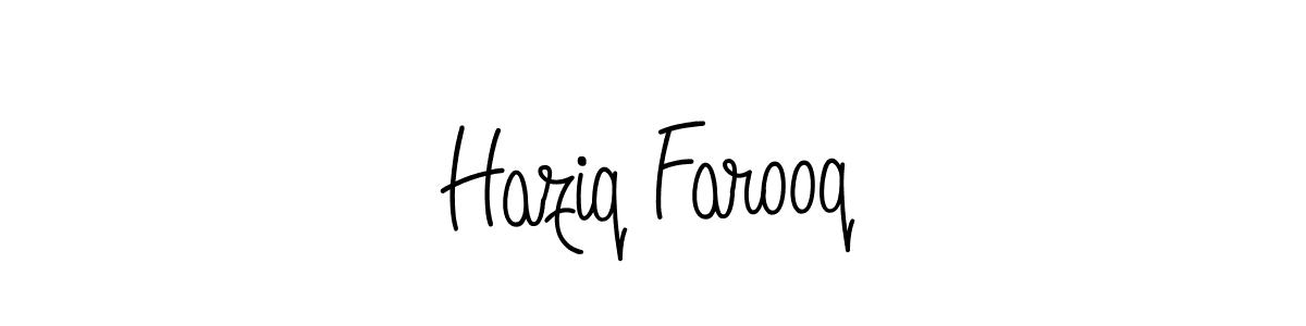Best and Professional Signature Style for Haziq Farooq. Angelique-Rose-font-FFP Best Signature Style Collection. Haziq Farooq signature style 5 images and pictures png