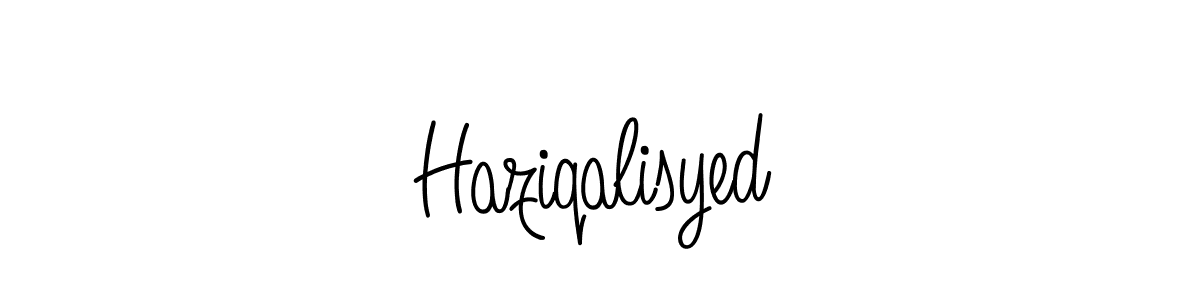 Here are the top 10 professional signature styles for the name Haziqalisyed. These are the best autograph styles you can use for your name. Haziqalisyed signature style 5 images and pictures png