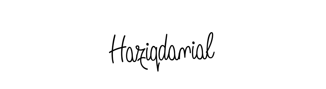 Check out images of Autograph of Haziqdanial name. Actor Haziqdanial Signature Style. Angelique-Rose-font-FFP is a professional sign style online. Haziqdanial signature style 5 images and pictures png
