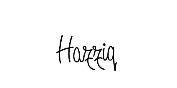 if you are searching for the best signature style for your name Hazziq. so please give up your signature search. here we have designed multiple signature styles  using Angelique-Rose-font-FFP. Hazziq signature style 5 images and pictures png