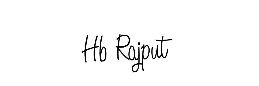 Make a beautiful signature design for name Hb Rajput. Use this online signature maker to create a handwritten signature for free. Hb Rajput signature style 5 images and pictures png