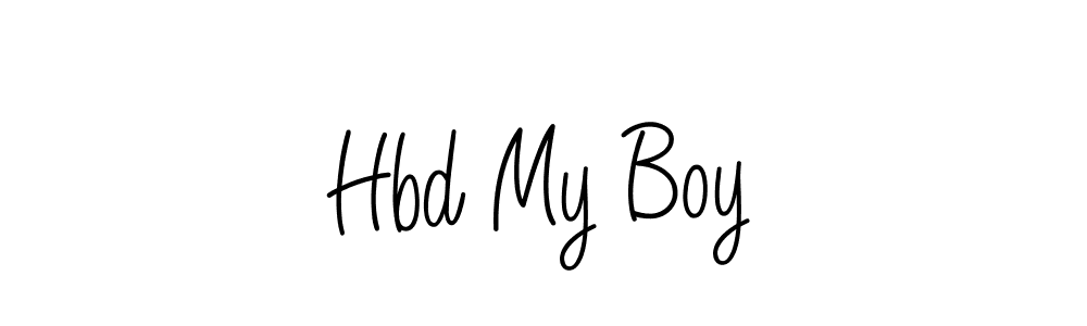 Best and Professional Signature Style for Hbd My Boy. Angelique-Rose-font-FFP Best Signature Style Collection. Hbd My Boy signature style 5 images and pictures png