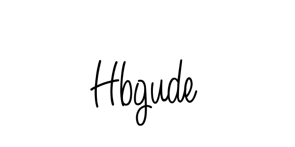How to Draw Hbgude signature style? Angelique-Rose-font-FFP is a latest design signature styles for name Hbgude. Hbgude signature style 5 images and pictures png