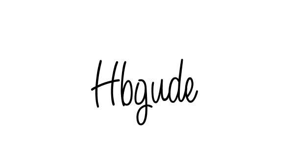 Make a beautiful signature design for name Hbgude. Use this online signature maker to create a handwritten signature for free. Hbgude signature style 5 images and pictures png