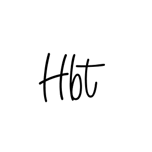 How to make Hbt signature? Angelique-Rose-font-FFP is a professional autograph style. Create handwritten signature for Hbt name. Hbt signature style 5 images and pictures png