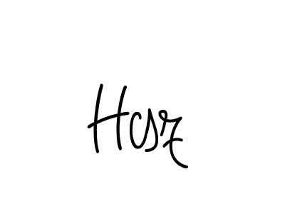 Make a beautiful signature design for name Hcsz. Use this online signature maker to create a handwritten signature for free. Hcsz signature style 5 images and pictures png