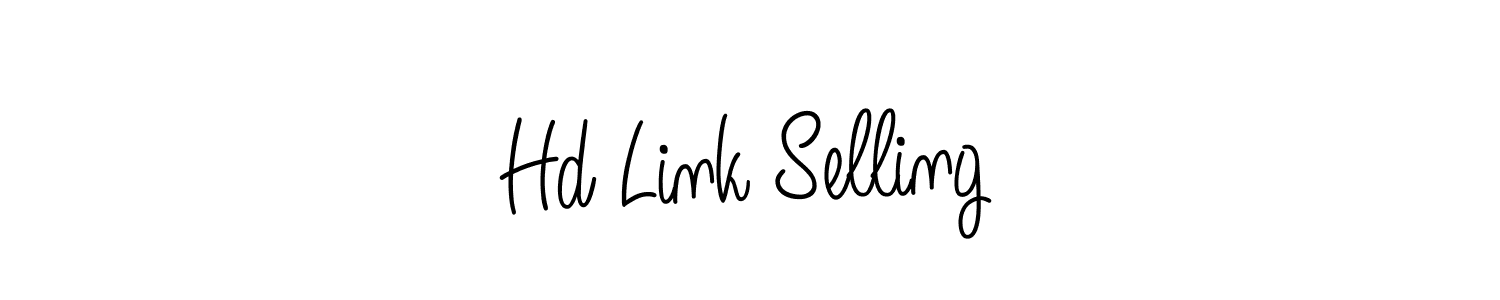 How to make Hd Link Selling name signature. Use Angelique-Rose-font-FFP style for creating short signs online. This is the latest handwritten sign. Hd Link Selling signature style 5 images and pictures png