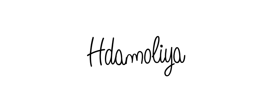 Also we have Hdamoliya name is the best signature style. Create professional handwritten signature collection using Angelique-Rose-font-FFP autograph style. Hdamoliya signature style 5 images and pictures png