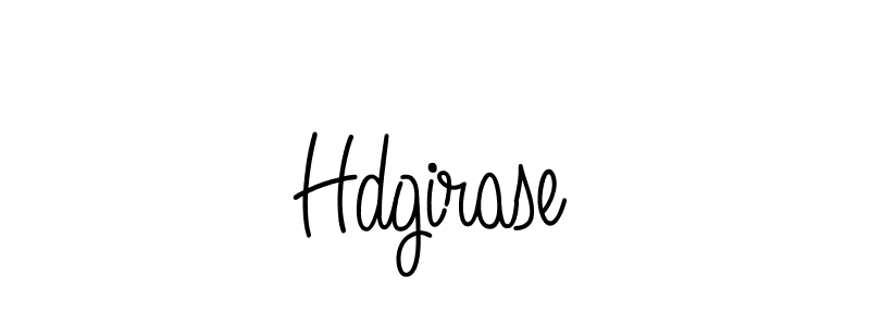 Make a beautiful signature design for name Hdgirase. With this signature (Angelique-Rose-font-FFP) style, you can create a handwritten signature for free. Hdgirase signature style 5 images and pictures png