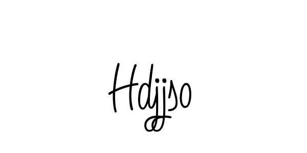 The best way (Angelique-Rose-font-FFP) to make a short signature is to pick only two or three words in your name. The name Hdjjso include a total of six letters. For converting this name. Hdjjso signature style 5 images and pictures png