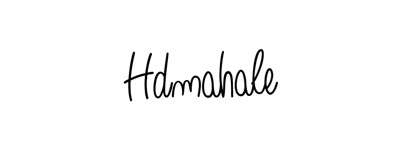 How to Draw Hdmahale signature style? Angelique-Rose-font-FFP is a latest design signature styles for name Hdmahale. Hdmahale signature style 5 images and pictures png
