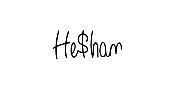 You can use this online signature creator to create a handwritten signature for the name He$han. This is the best online autograph maker. He$han signature style 5 images and pictures png