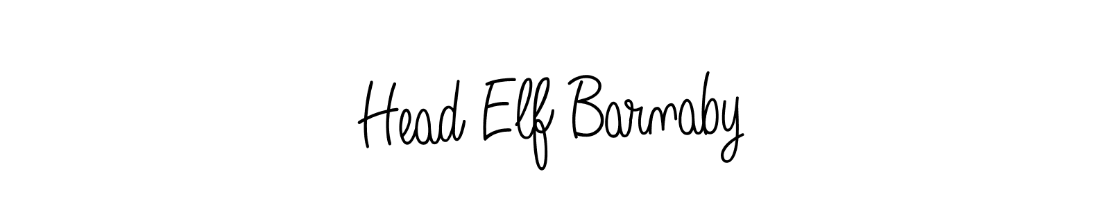 Best and Professional Signature Style for Head Elf Barnaby. Angelique-Rose-font-FFP Best Signature Style Collection. Head Elf Barnaby signature style 5 images and pictures png