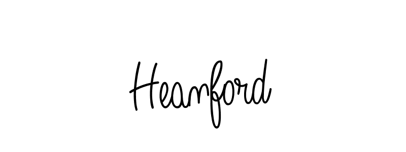 Once you've used our free online signature maker to create your best signature Angelique-Rose-font-FFP style, it's time to enjoy all of the benefits that Heanford name signing documents. Heanford signature style 5 images and pictures png