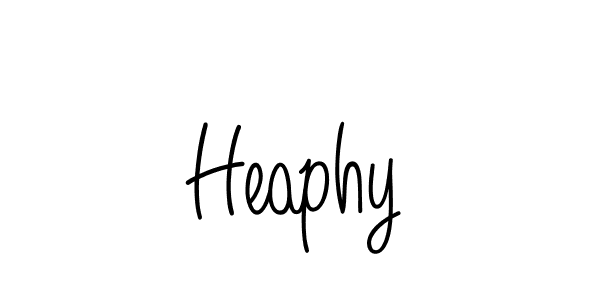 The best way (Angelique-Rose-font-FFP) to make a short signature is to pick only two or three words in your name. The name Heaphy include a total of six letters. For converting this name. Heaphy signature style 5 images and pictures png