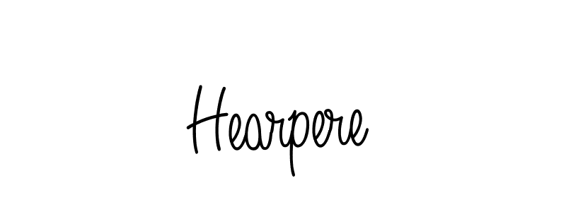 See photos of Hearpere official signature by Spectra . Check more albums & portfolios. Read reviews & check more about Angelique-Rose-font-FFP font. Hearpere signature style 5 images and pictures png