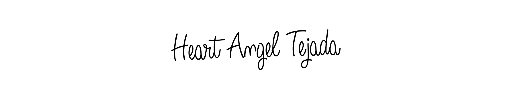 Also we have Heart Angel Tejada name is the best signature style. Create professional handwritten signature collection using Angelique-Rose-font-FFP autograph style. Heart Angel Tejada signature style 5 images and pictures png