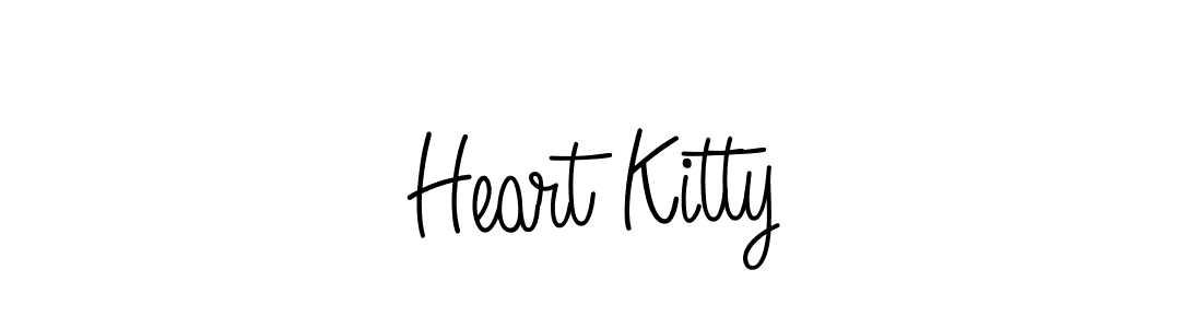 It looks lik you need a new signature style for name Heart Kitty. Design unique handwritten (Angelique-Rose-font-FFP) signature with our free signature maker in just a few clicks. Heart Kitty signature style 5 images and pictures png
