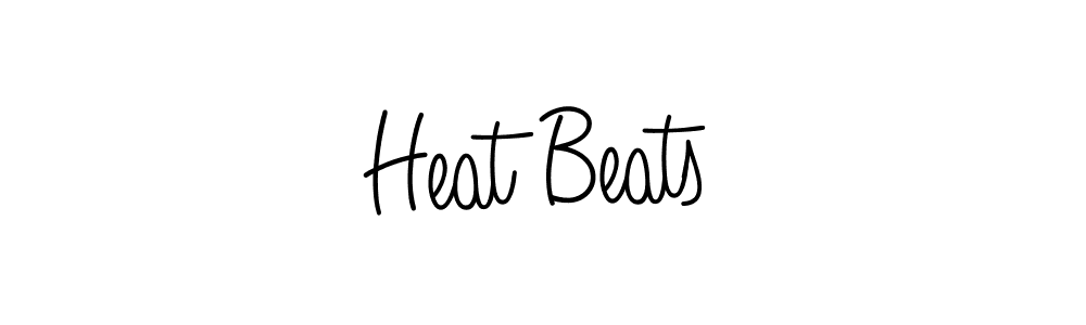 Once you've used our free online signature maker to create your best signature Angelique-Rose-font-FFP style, it's time to enjoy all of the benefits that Heat Beats name signing documents. Heat Beats signature style 5 images and pictures png