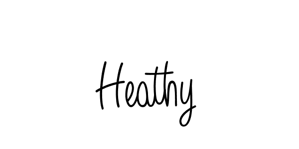 Make a beautiful signature design for name Heathy. Use this online signature maker to create a handwritten signature for free. Heathy signature style 5 images and pictures png