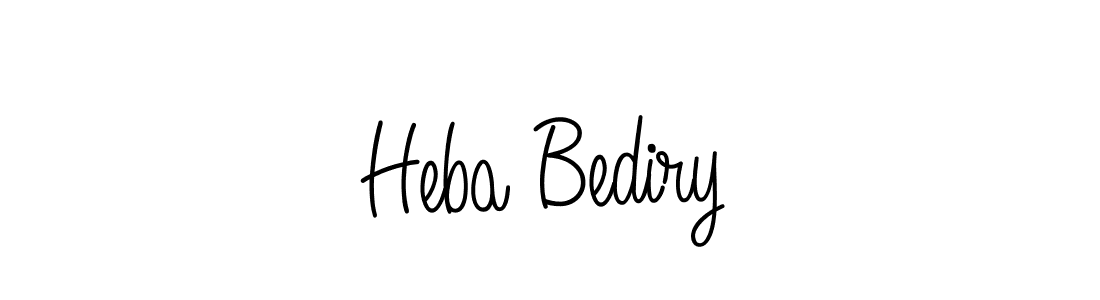 Make a beautiful signature design for name Heba Bediry. Use this online signature maker to create a handwritten signature for free. Heba Bediry signature style 5 images and pictures png