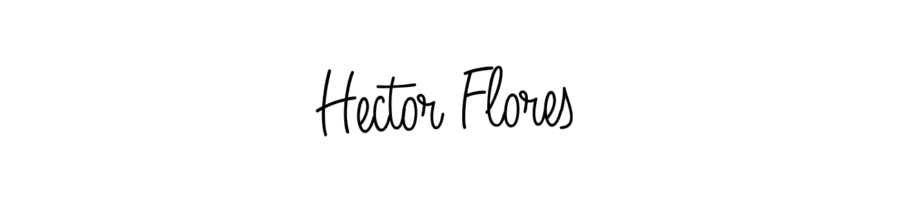 Angelique-Rose-font-FFP is a professional signature style that is perfect for those who want to add a touch of class to their signature. It is also a great choice for those who want to make their signature more unique. Get Hector Flores name to fancy signature for free. Hector Flores signature style 5 images and pictures png