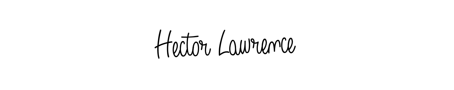 How to make Hector Lawrence signature? Angelique-Rose-font-FFP is a professional autograph style. Create handwritten signature for Hector Lawrence name. Hector Lawrence signature style 5 images and pictures png