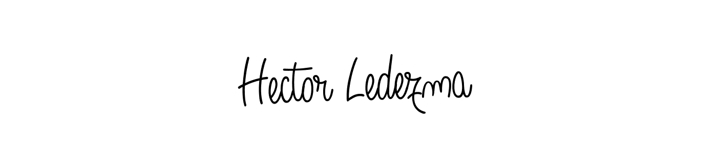 Once you've used our free online signature maker to create your best signature Angelique-Rose-font-FFP style, it's time to enjoy all of the benefits that Hector Ledezma name signing documents. Hector Ledezma signature style 5 images and pictures png