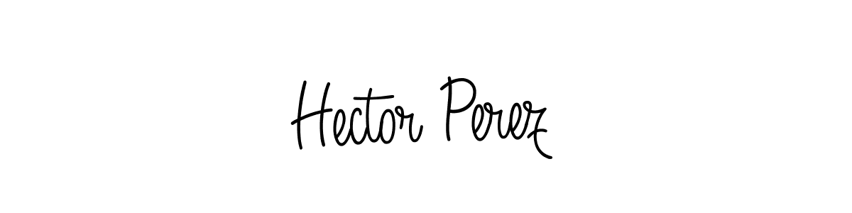 Also we have Hector Perez name is the best signature style. Create professional handwritten signature collection using Angelique-Rose-font-FFP autograph style. Hector Perez signature style 5 images and pictures png