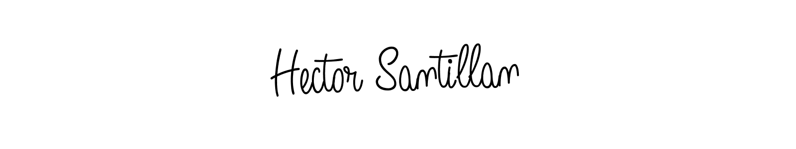 Also we have Hector Santillan name is the best signature style. Create professional handwritten signature collection using Angelique-Rose-font-FFP autograph style. Hector Santillan signature style 5 images and pictures png