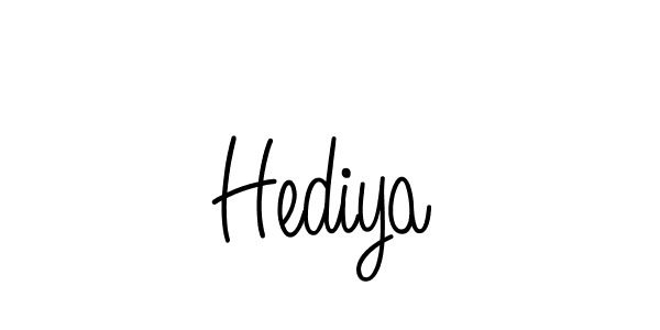 Once you've used our free online signature maker to create your best signature Angelique-Rose-font-FFP style, it's time to enjoy all of the benefits that Hediya name signing documents. Hediya signature style 5 images and pictures png