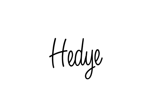 How to make Hedye signature? Angelique-Rose-font-FFP is a professional autograph style. Create handwritten signature for Hedye name. Hedye signature style 5 images and pictures png